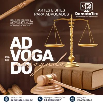 DamataTec Desenvolvimento de Sites e Landing Page para Advogados