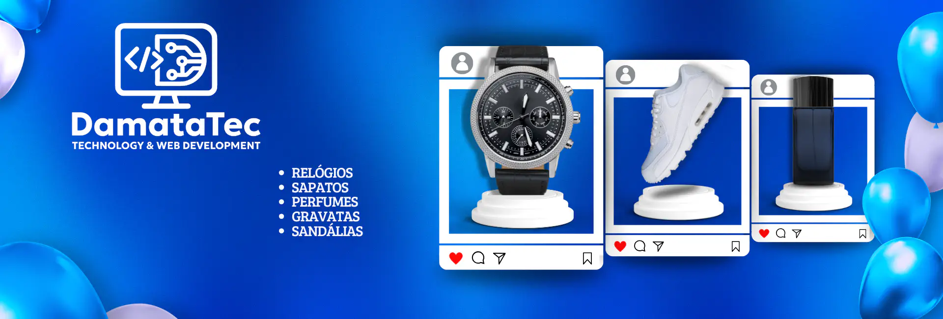 Design exclusivo para loja online