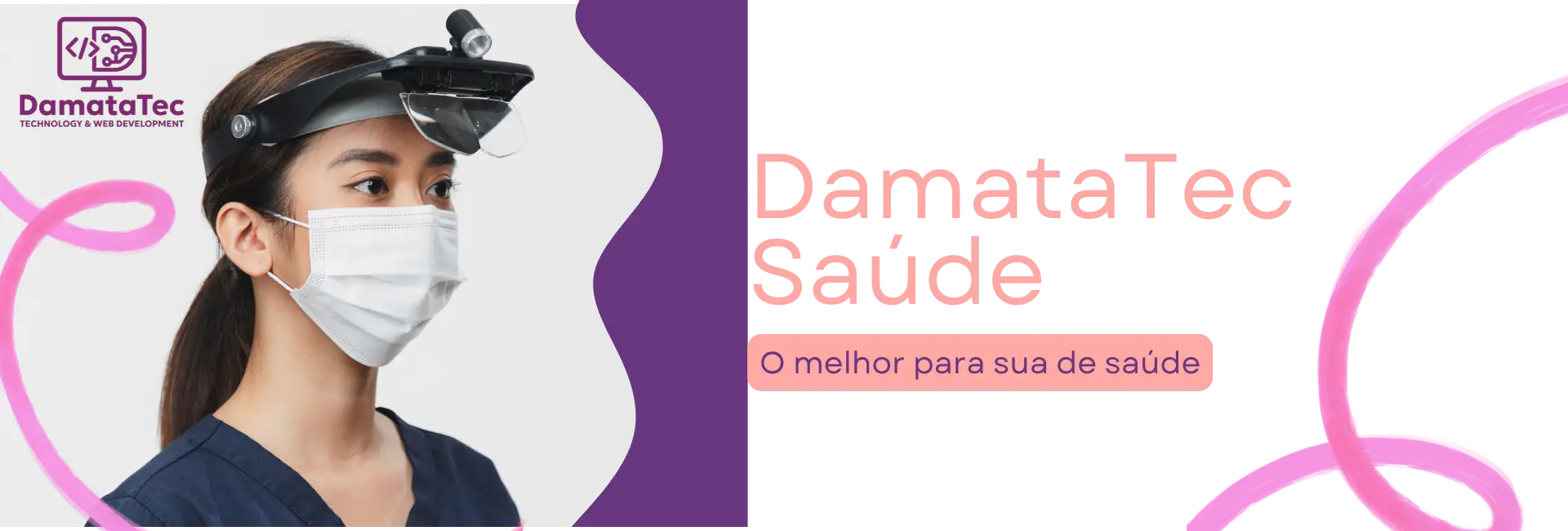 Profissional de saúde realizando consulta online segura com paciente.