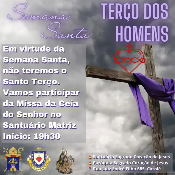 Terço dos Homens - Nossa Senhora dos Remédios - PSCJ